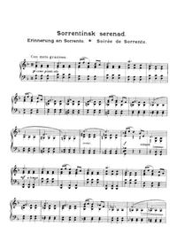 Sorrentinsk serenad, Soirée de Sorrente - Wilhelm Peterson-Berger